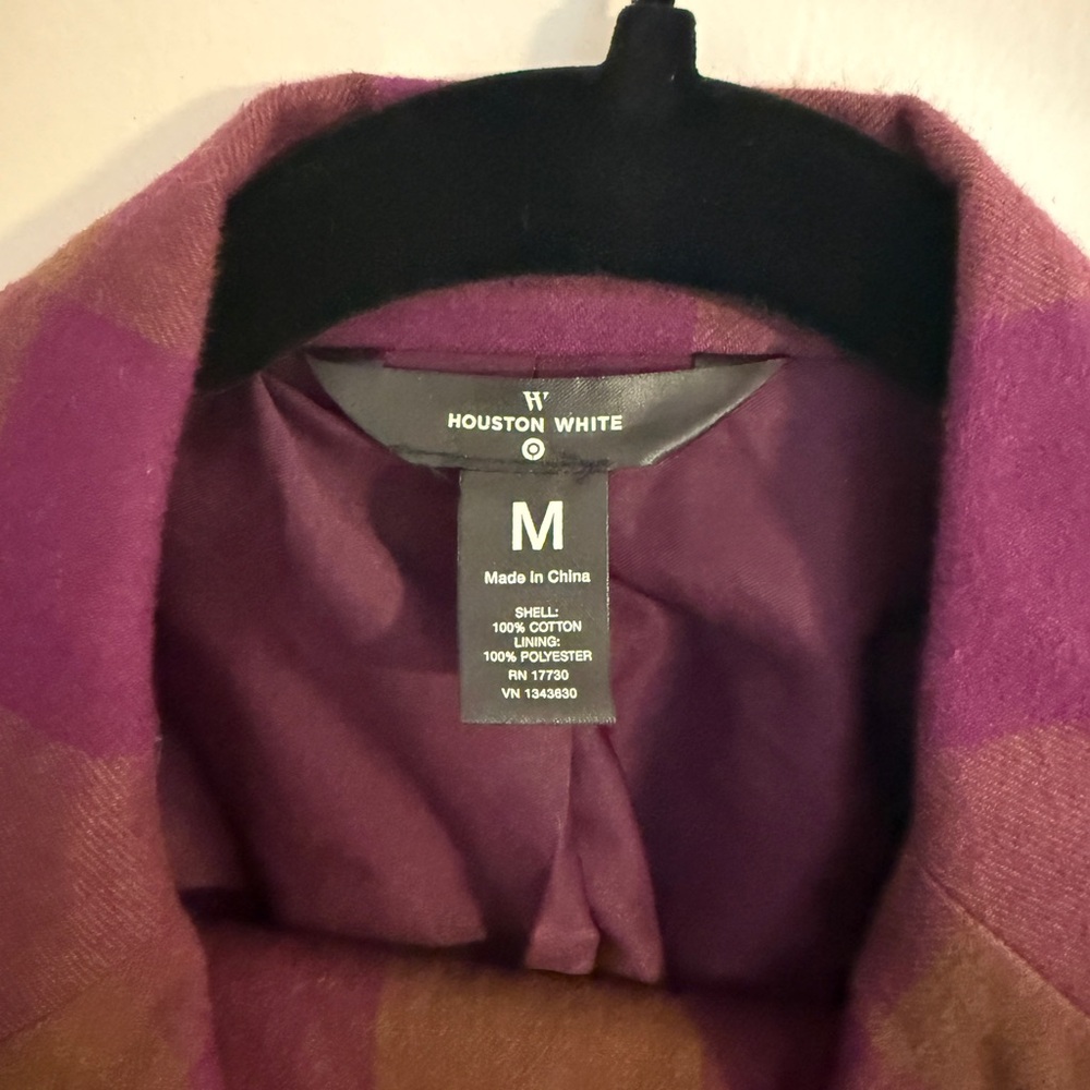 Stylish Purple and Brown Checkered Men's Blazer and pants - Picture 2 of 4